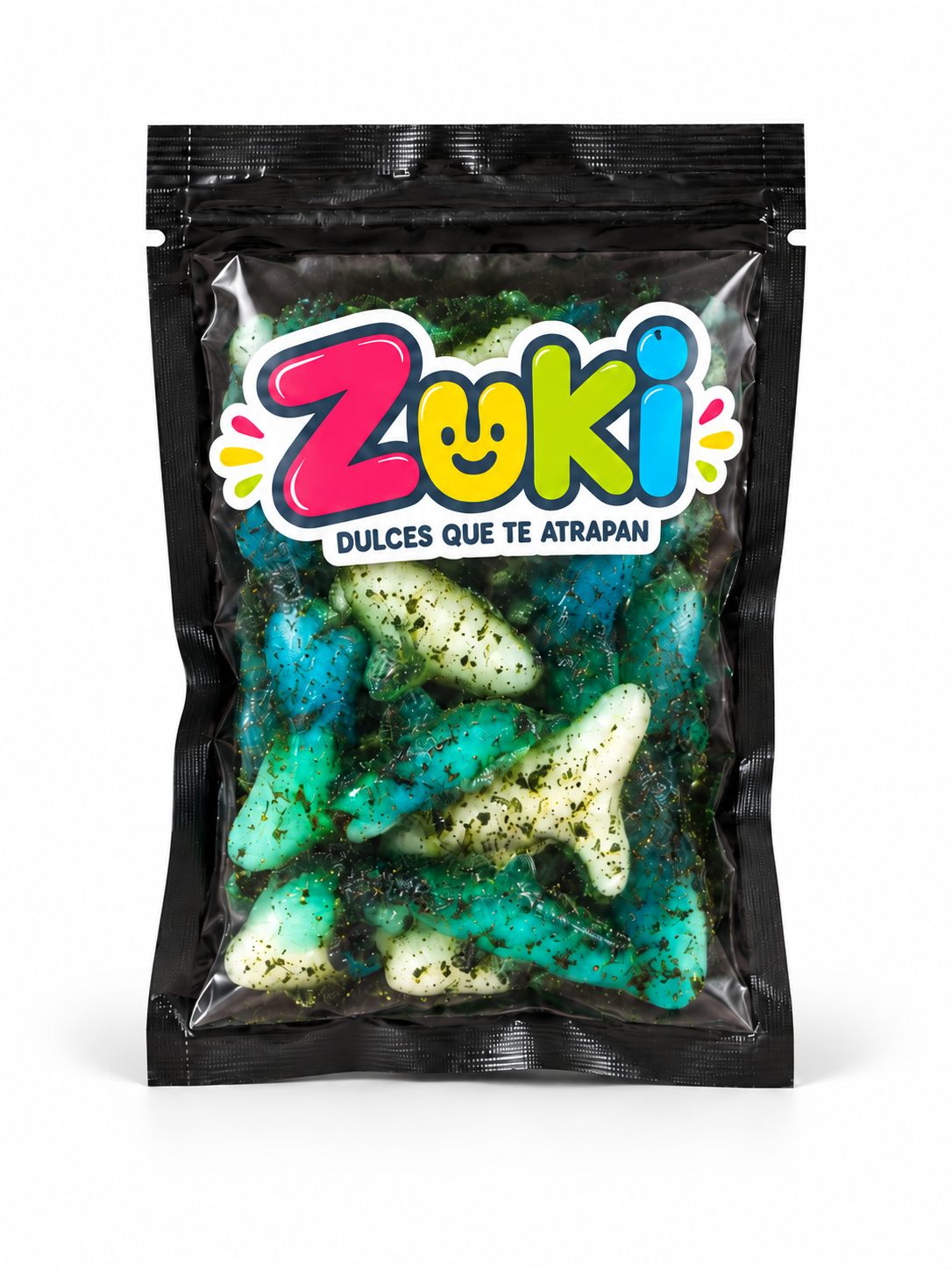Bolsita Zuki de gomitas azules